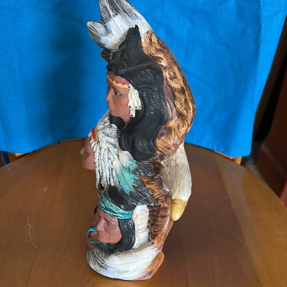 Vintage Provincial Mold Native American Figurine - Picture 3 of 16